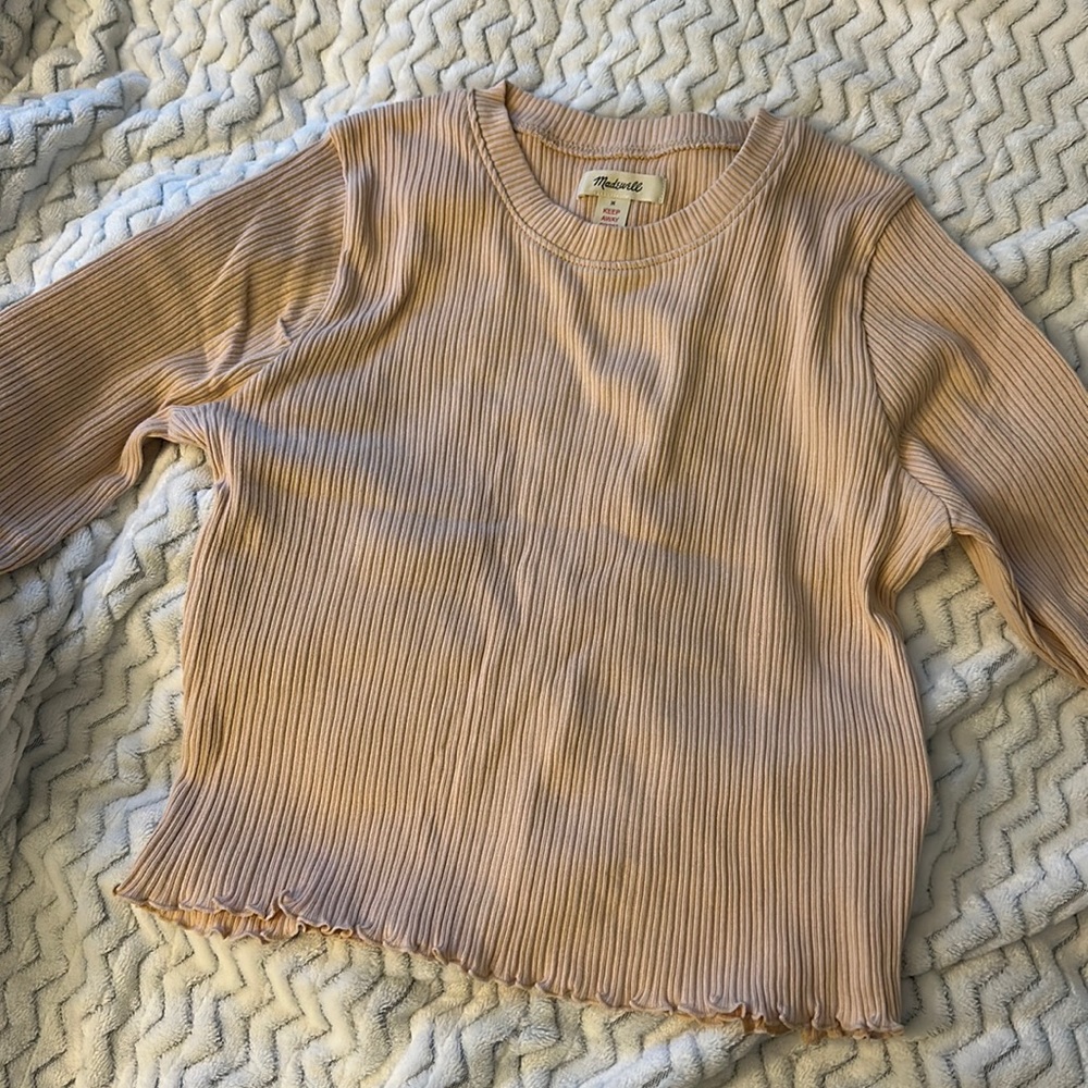 Crop sweater top